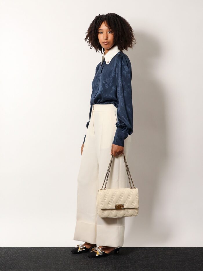 Valentino Garavani Quiltie 67 Leather Shoulder Bag