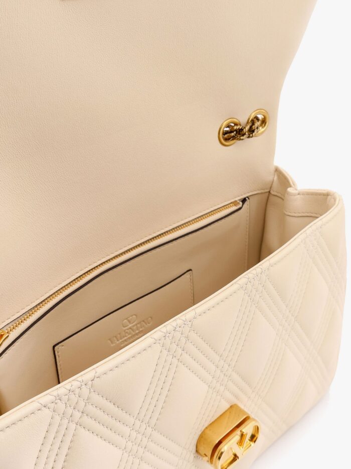 Valentino Garavani Quiltie 67 Leather Shoulder Bag