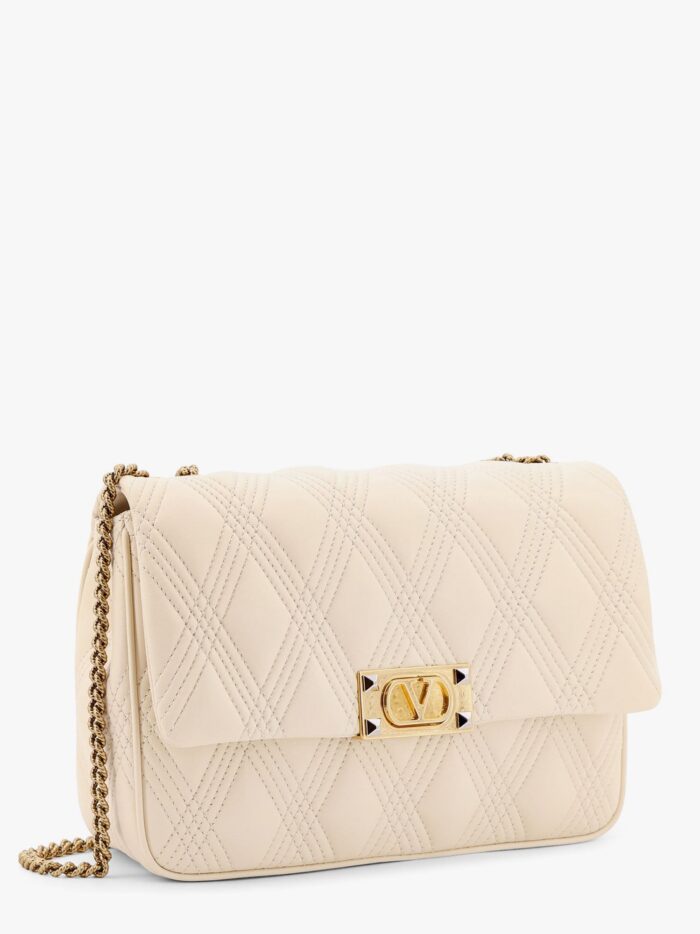 Valentino Garavani Quiltie 67 Leather Shoulder Bag