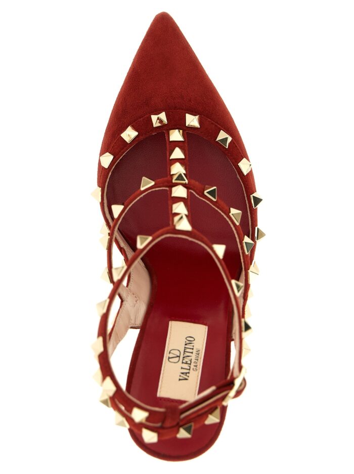 Valentino Garavani 'Rockstud'ankle Strap Pumps