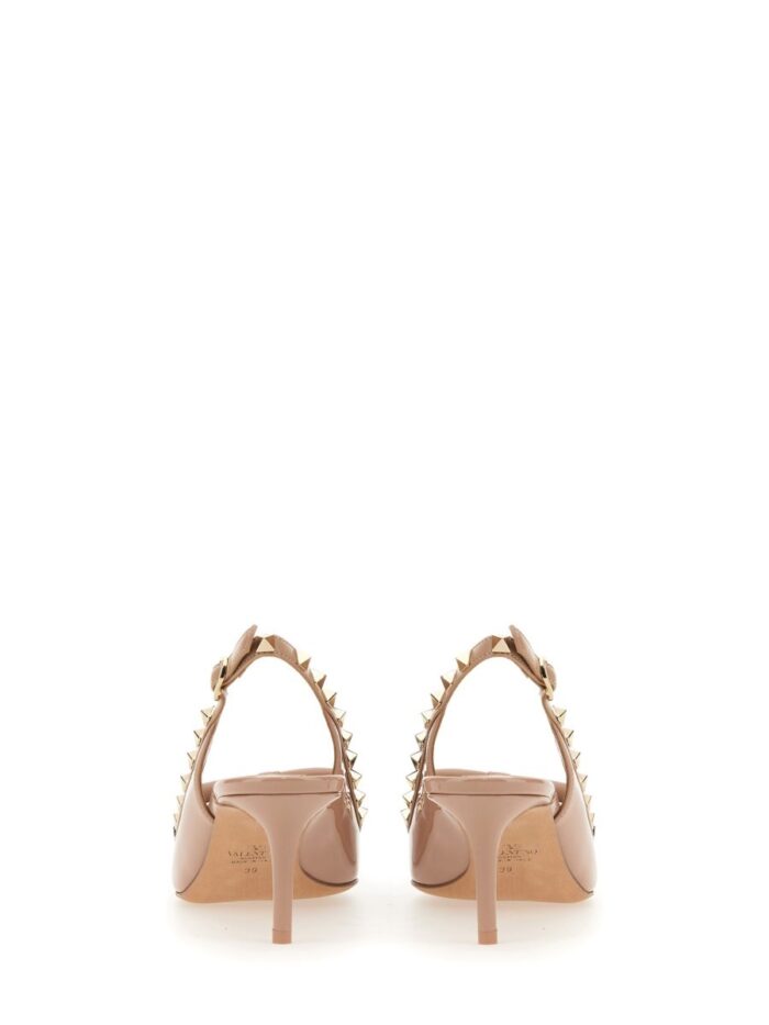 Valentino Garavani "ROCKSTUD BOW" SLINGBACK PUMPS
