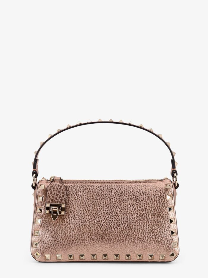 Valentino Garavani Rockstud Laminated Leather Crossbody Bag