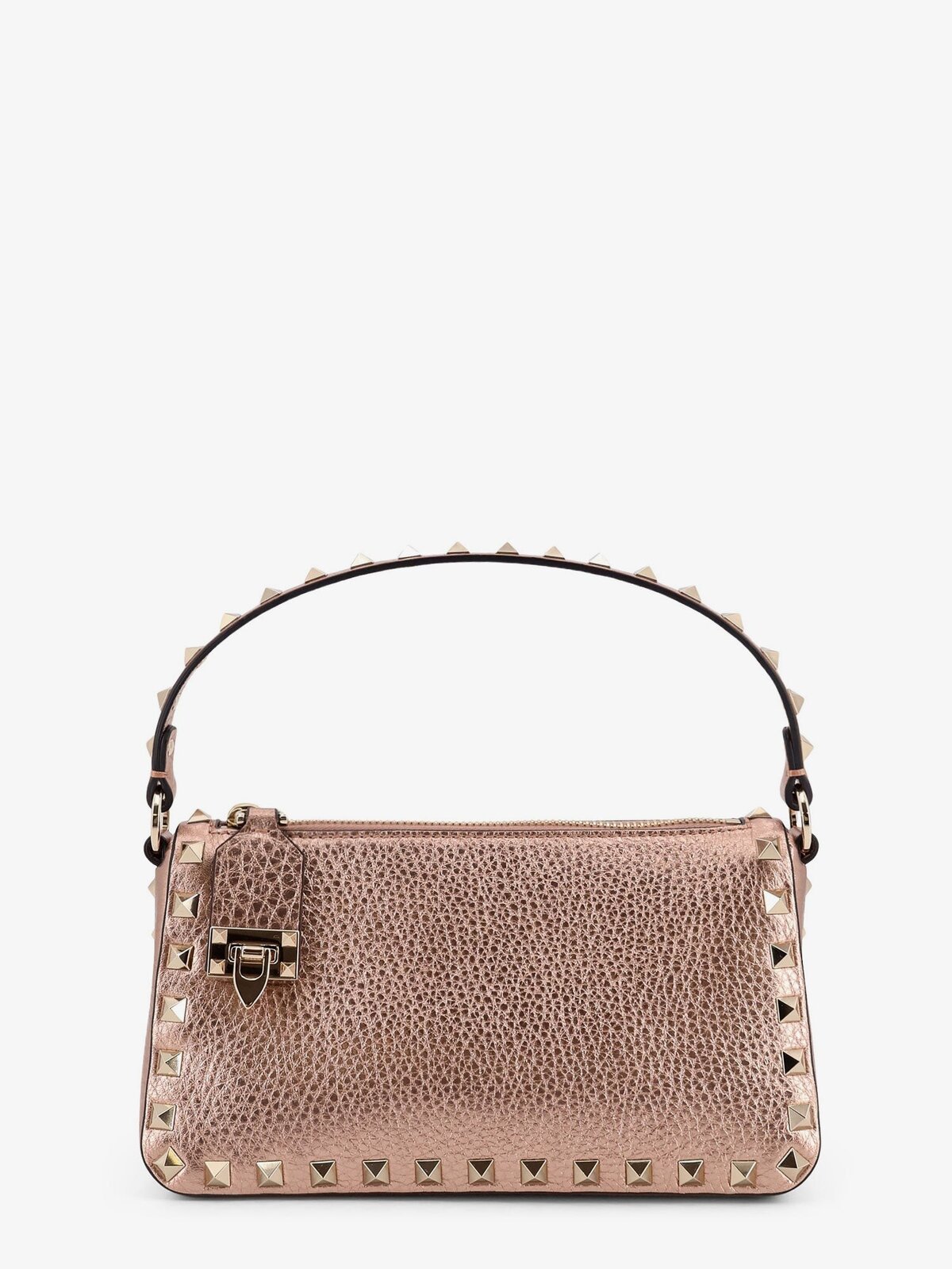 Valentino Garavani Rockstud Laminated Leather Crossbody Bag