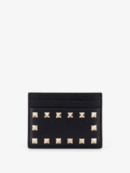 Valentino Garavani Rockstud Leather Cardholder