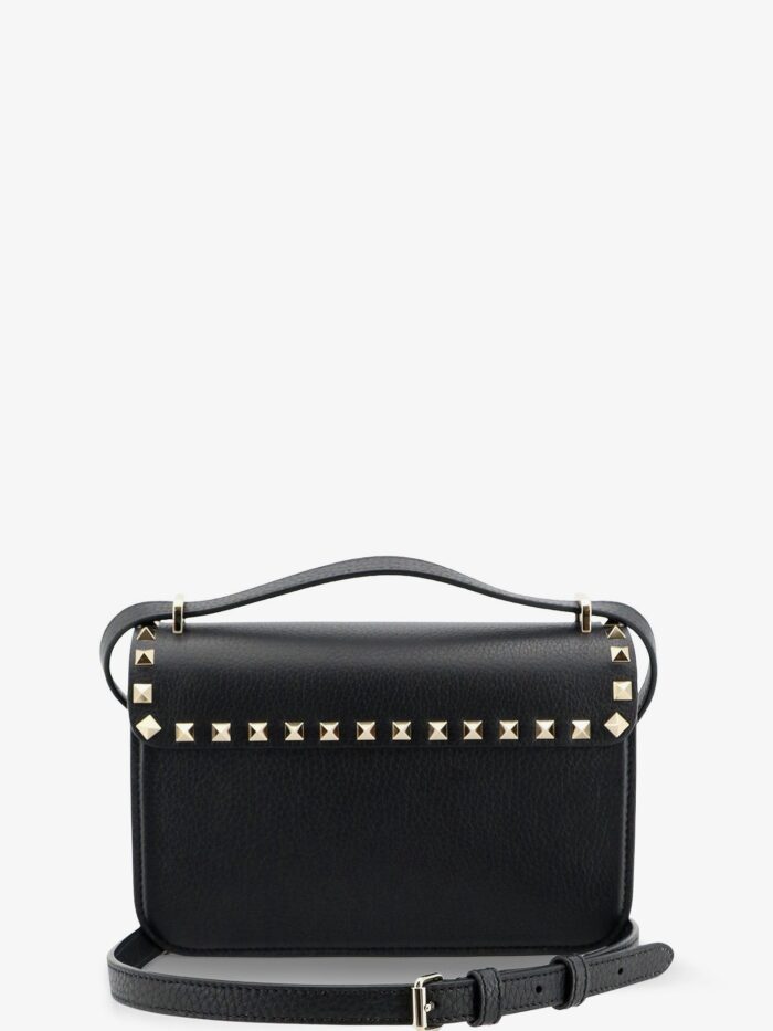 Valentino Garavani Rockstud Leather Crossbody Bag With Stud Detail