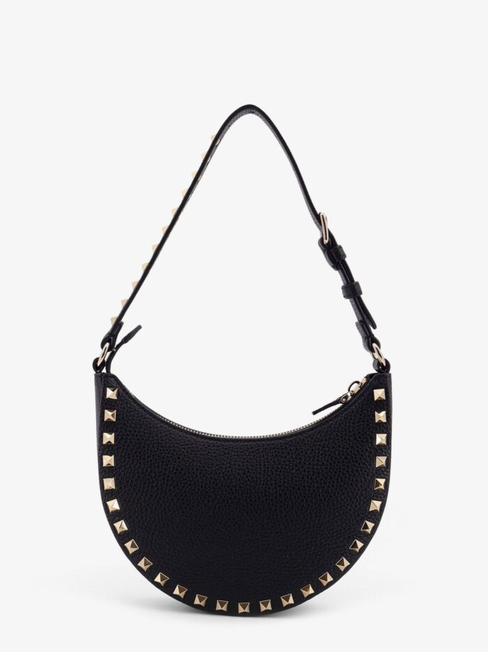 Valentino Garavani Rockstud Leather Mini Hobo Bag