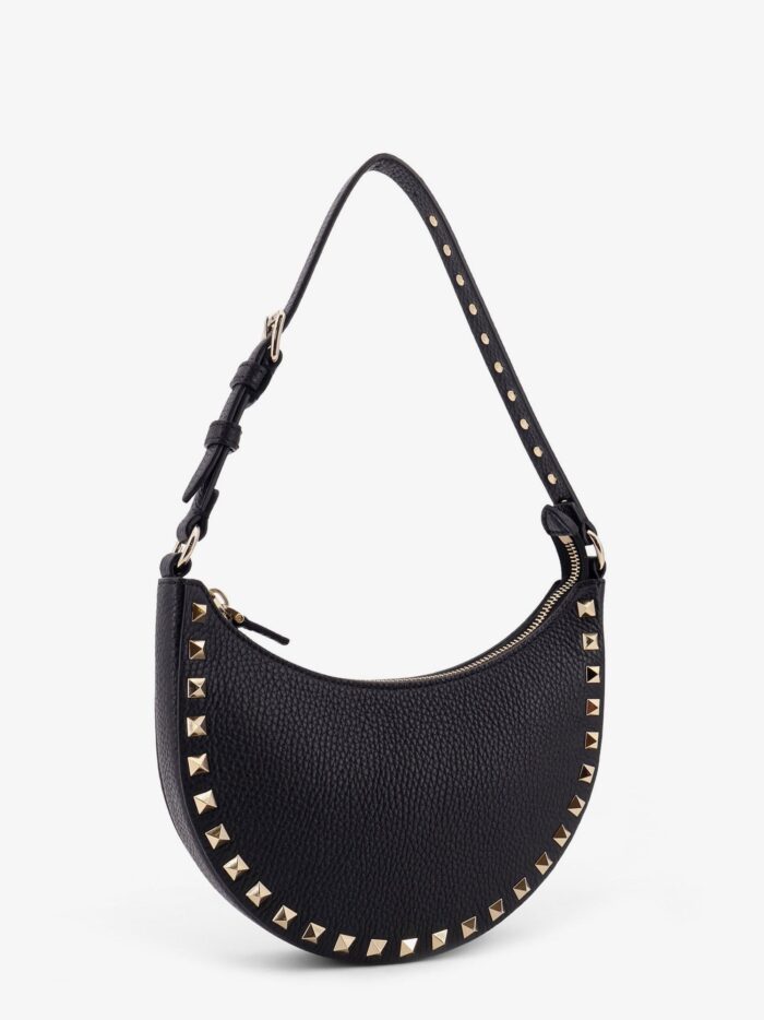 Valentino Garavani Rockstud Leather Mini Hobo Bag