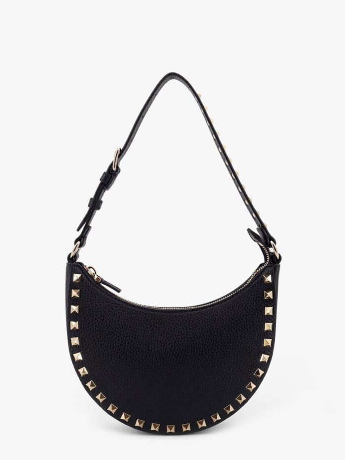Valentino Garavani Rockstud Leather Mini Hobo Bag