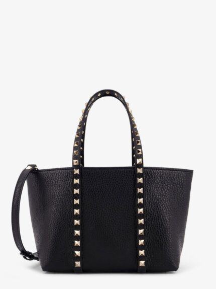 Valentino Garavani Rockstud Leather Shopping Bag