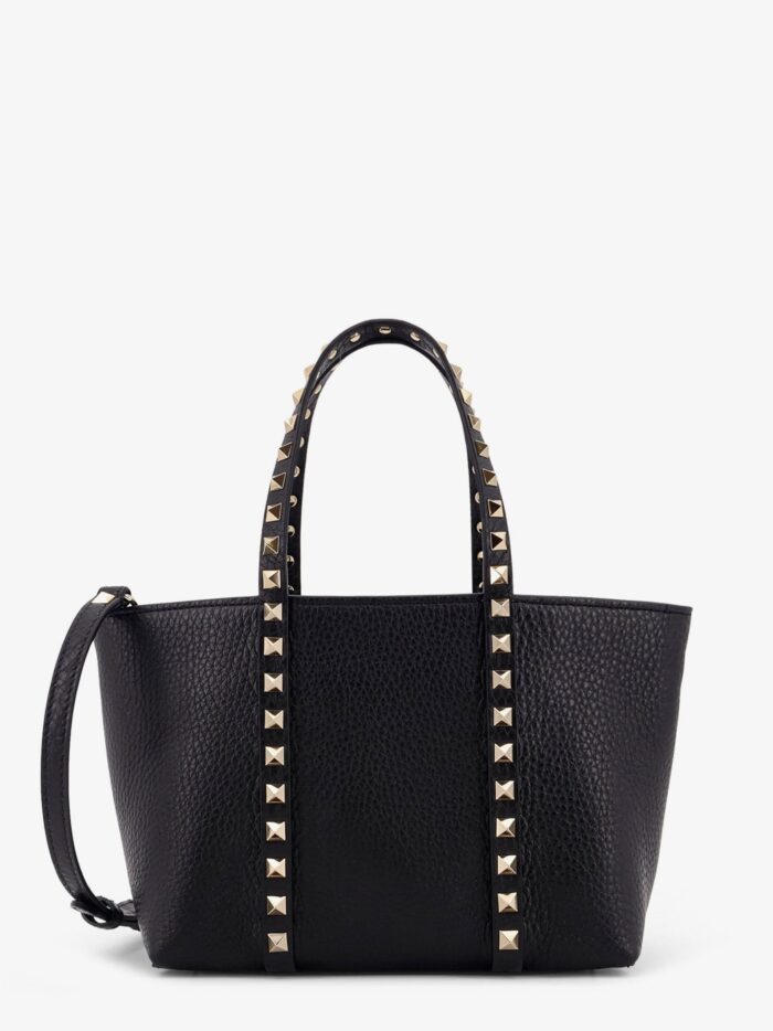 Valentino Garavani Rockstud Leather Shopping Bag