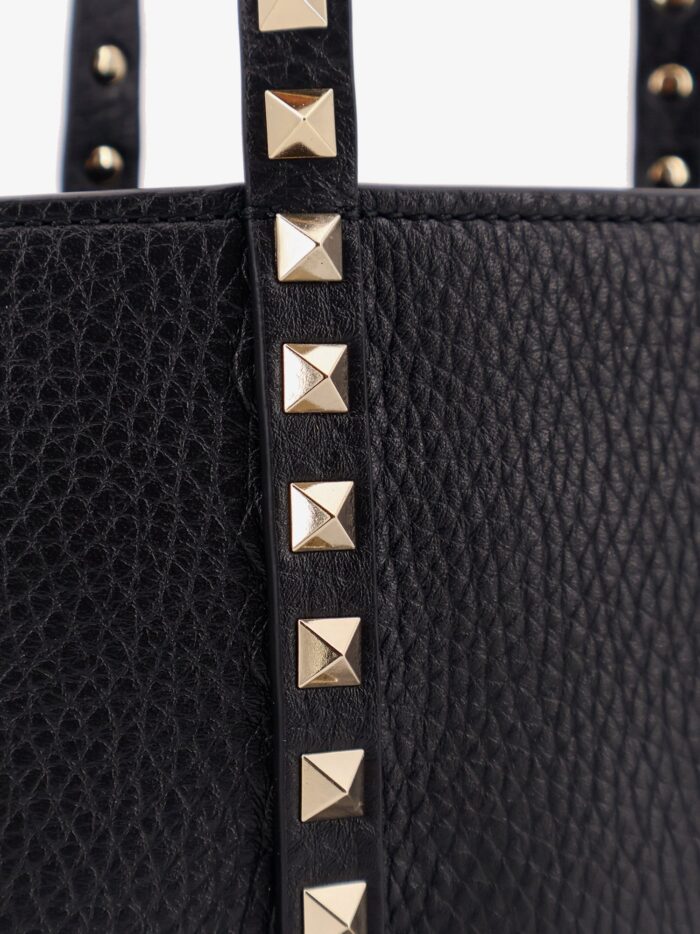 Valentino Garavani Rockstud Leather Shopping Bag
