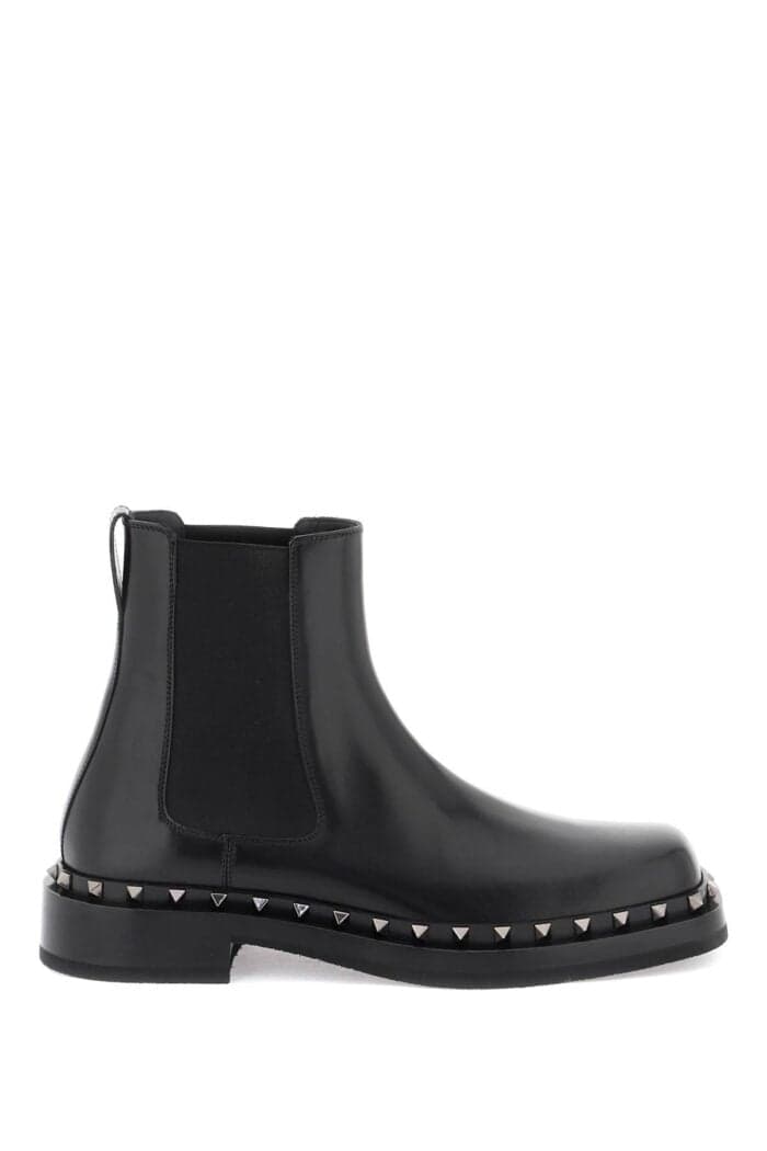 Valentino Garavani Rockstud M-way Ankle Boots