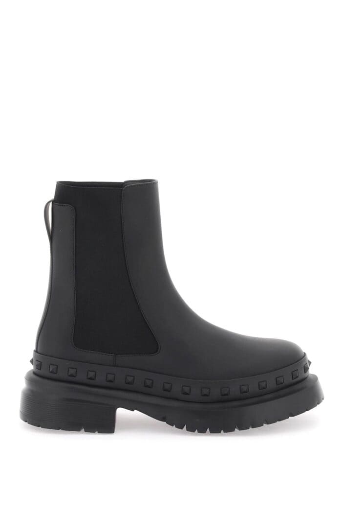 Valentino Garavani Rockstud M-way Ankle Boots