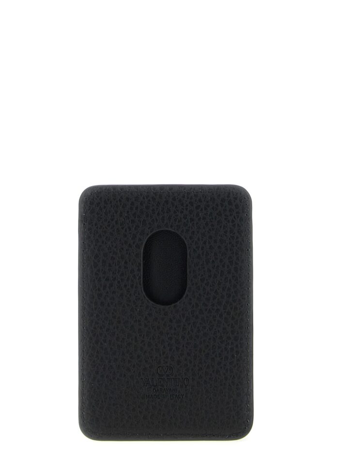 Valentino Garavani 'Rockstud' Magnetic Card Holder