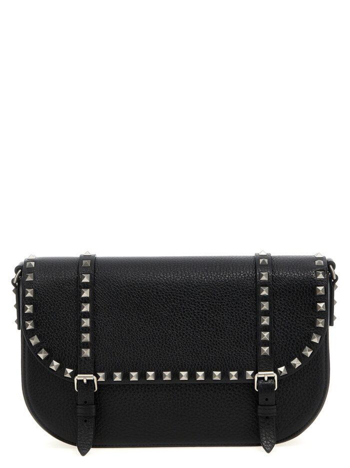 valentino garavani 'rockstud' shoulder bag Valentino Garavani 'Rockstud' Shoulder Bag