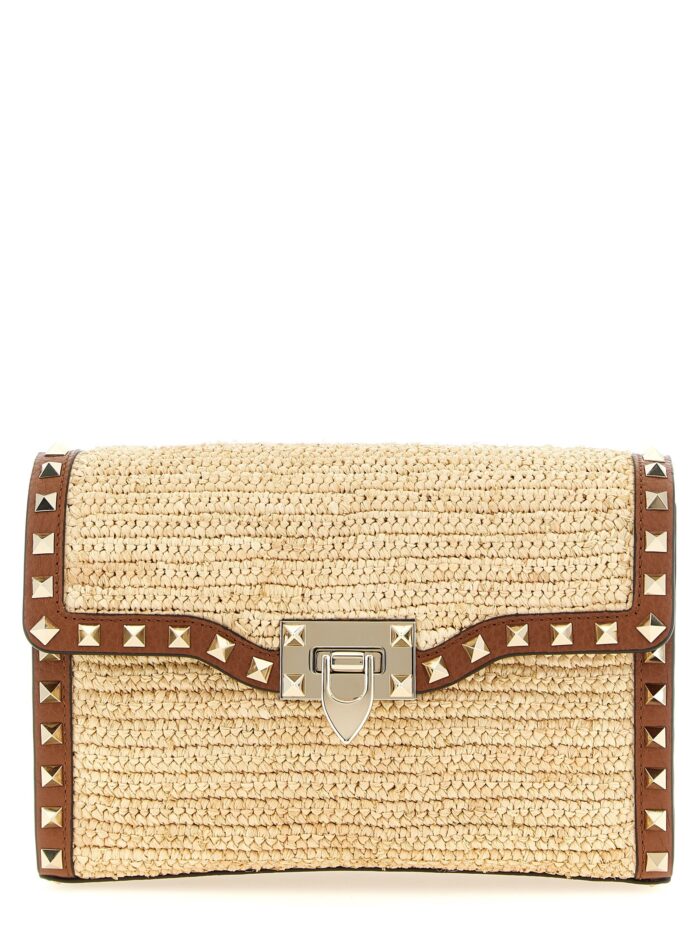 valentino garavani 'rockstud' small shoulder bag Valentino Garavani 'Rockstud' Small Shoulder Bag