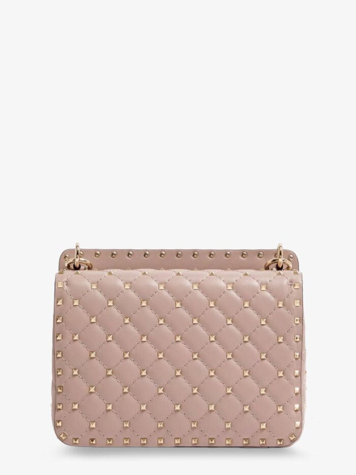 Valentino Garavani Rockstud Spike Leather Crossbody Bag With Iconic All-over Studs