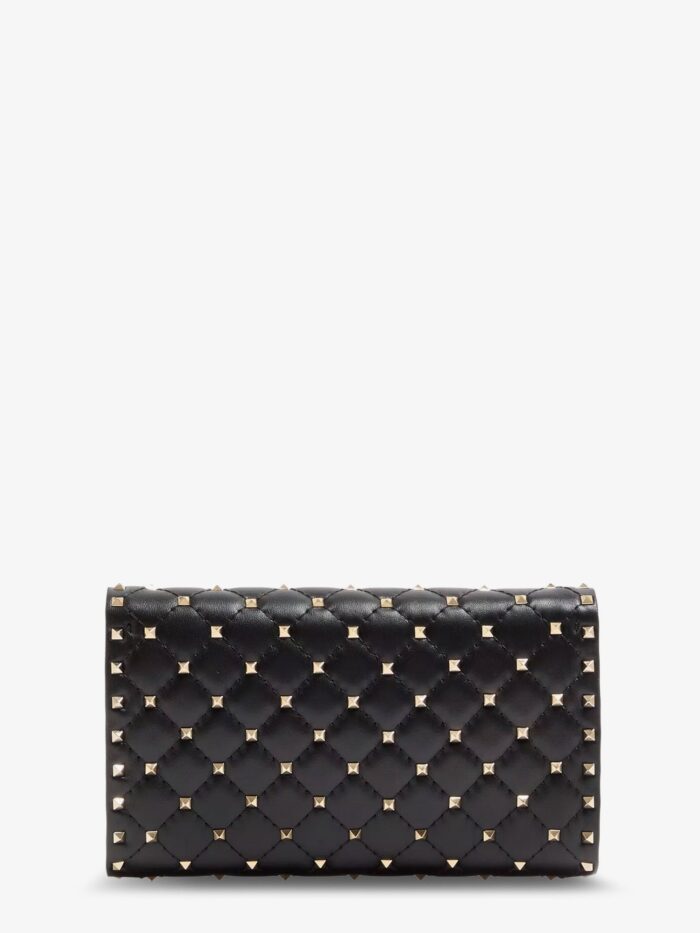Valentino Garavani Rockstud Spike Leather Crossbody Bag With Iconic All-over Studs