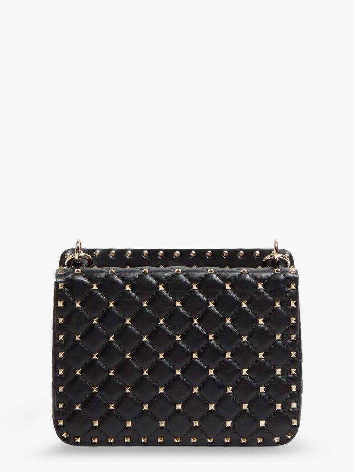 Valentino Garavani Rockstud Spike Leather Crossbody Bag With Iconic All-over Studs
