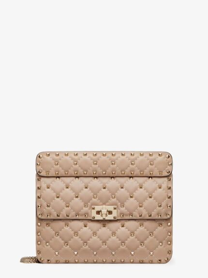 Valentino Garavani Rockstud Spike Leather Shoulder Bag