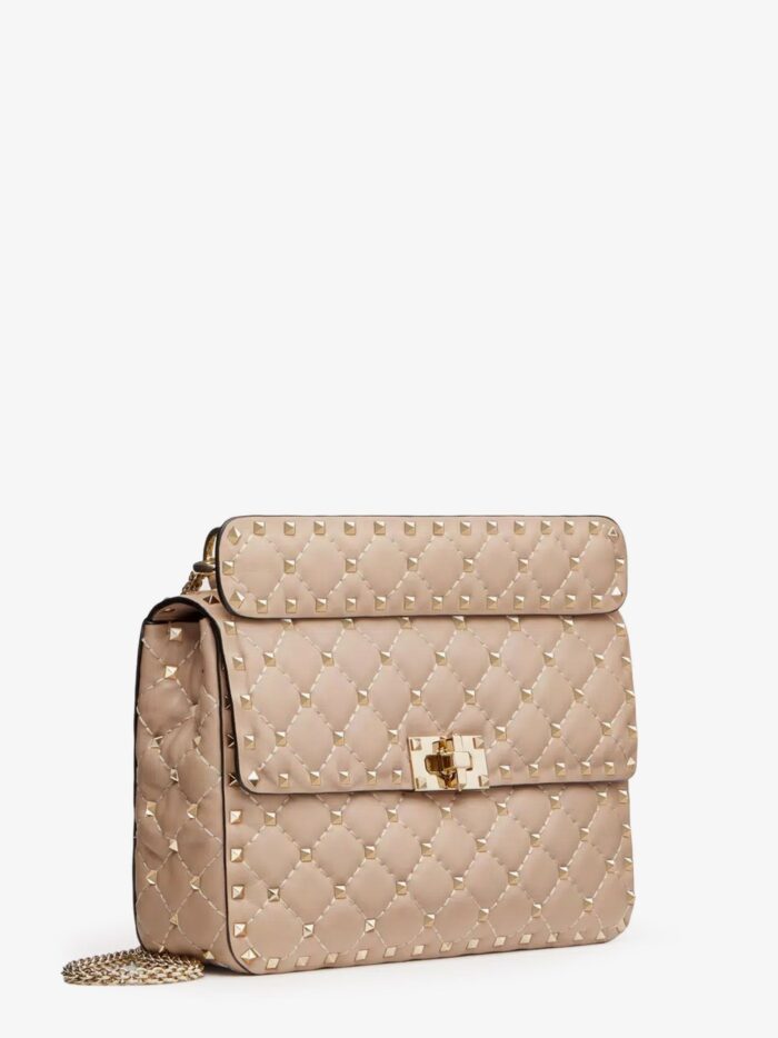 Valentino Garavani Rockstud Spike Leather Shoulder Bag