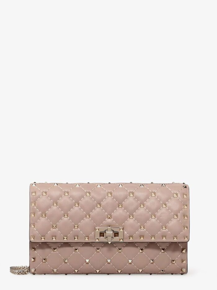 Valentino Garavani Rockstud Spike Leather Shoulder Bag