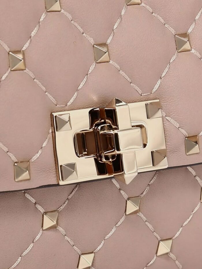 Valentino Garavani Rockstud Spike Leather Shoulder Bag