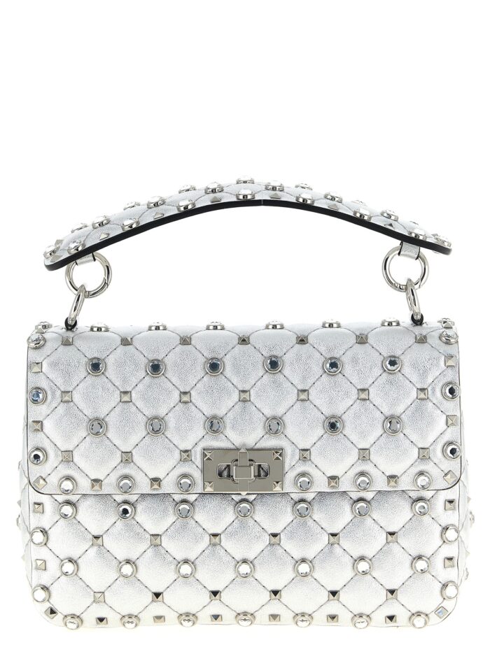 valentino garavani 'rockstud spike' shoulder bag Valentino Garavani 'Rockstud Spike' Shoulder Bag