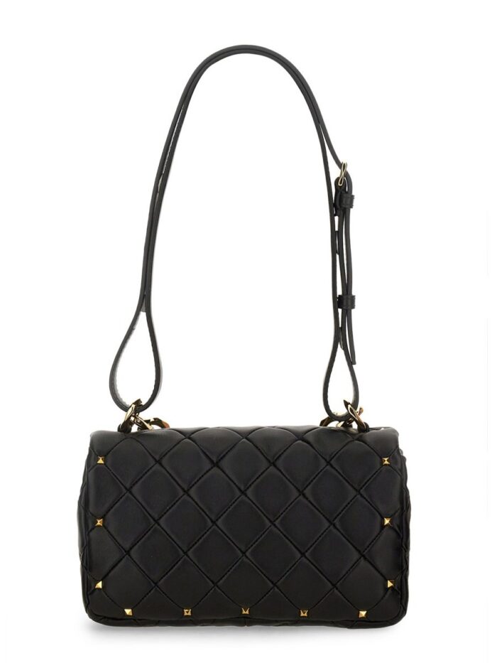 Valentino Garavani ROCKSTUD SPIKE SHOULDER BAG SMALL