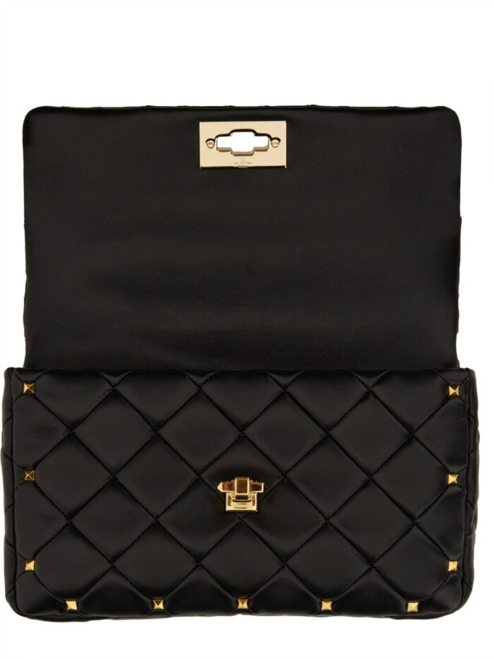 Valentino Garavani ROCKSTUD SPIKE SHOULDER BAG SMALL