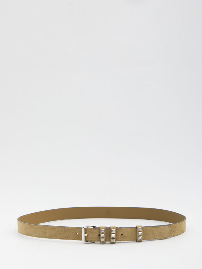 Valentino Garavani Rockstud suede belt