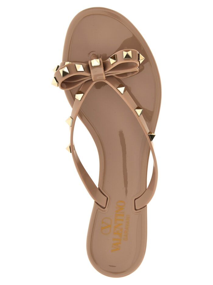 Valentino Garavani 'Rockstud' Thong Sandals