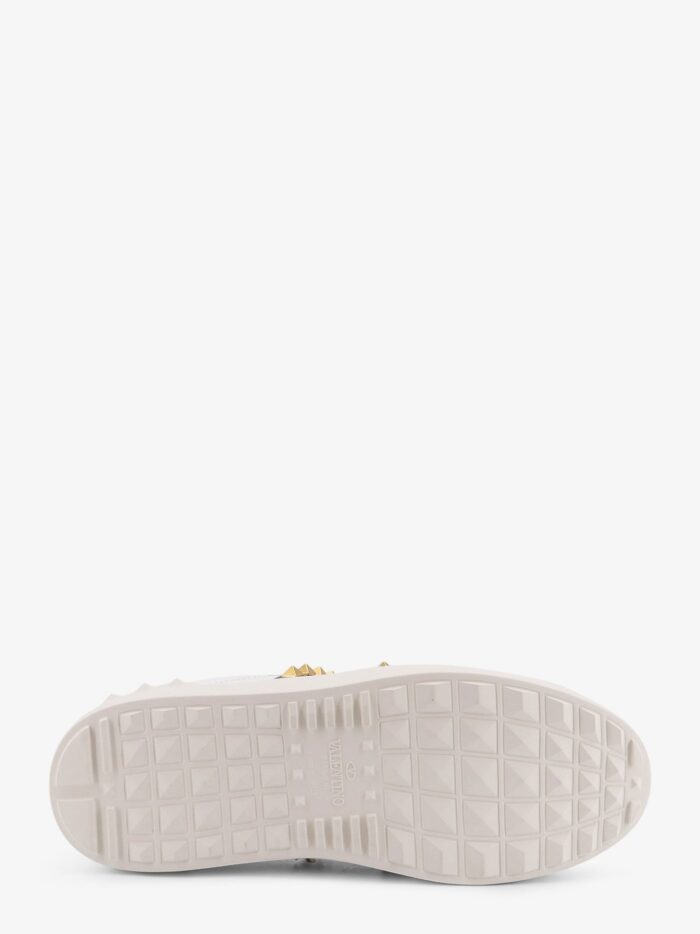 Valentino Garavani Rockstud Untitled Leather Low-top Sneakers