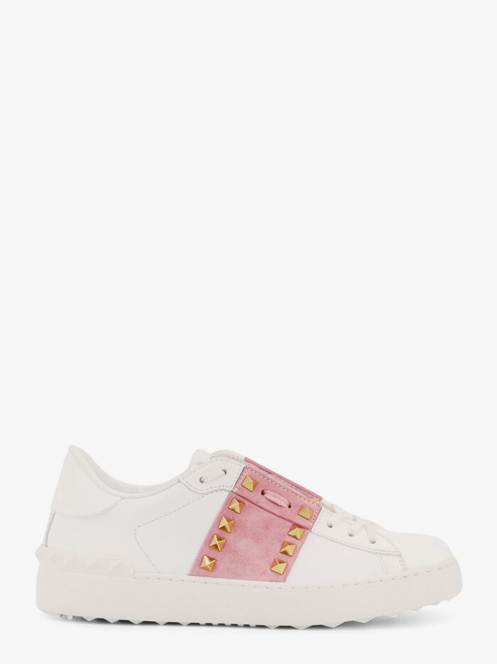 Valentino Garavani Rockstud Untitled Leather Low-top Sneakers