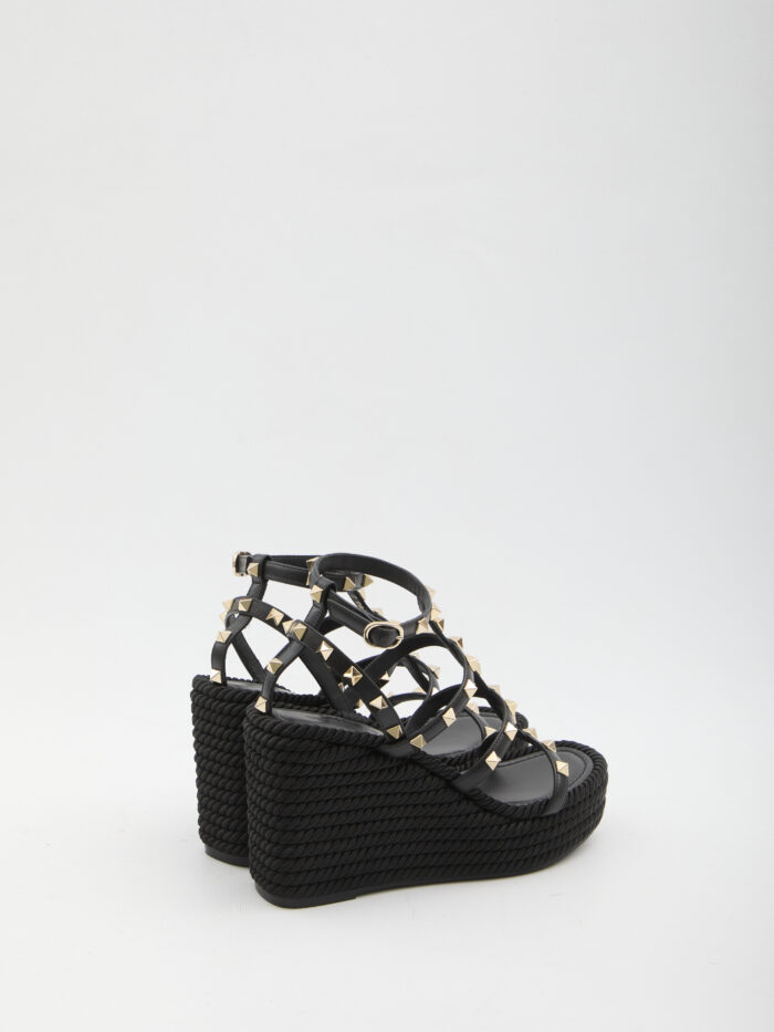 Valentino Garavani Rockstud wedge sandal