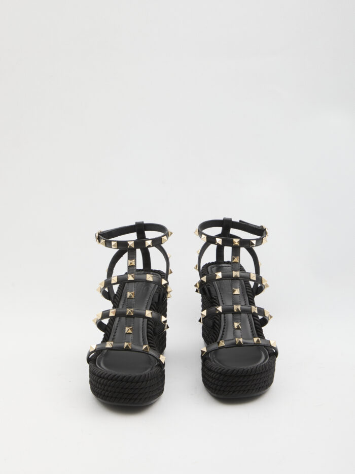 Valentino Garavani Rockstud wedge sandal