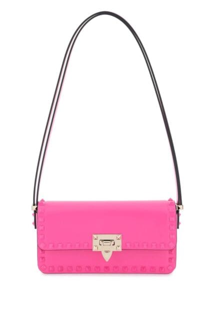 Valentino Garavani Rockstud23 East-west Leather Shoulder Bag