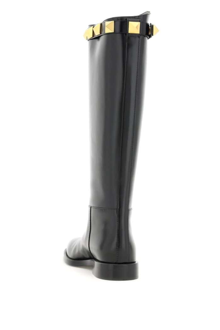 Valentino Garavani Roman Stud Knee-boots