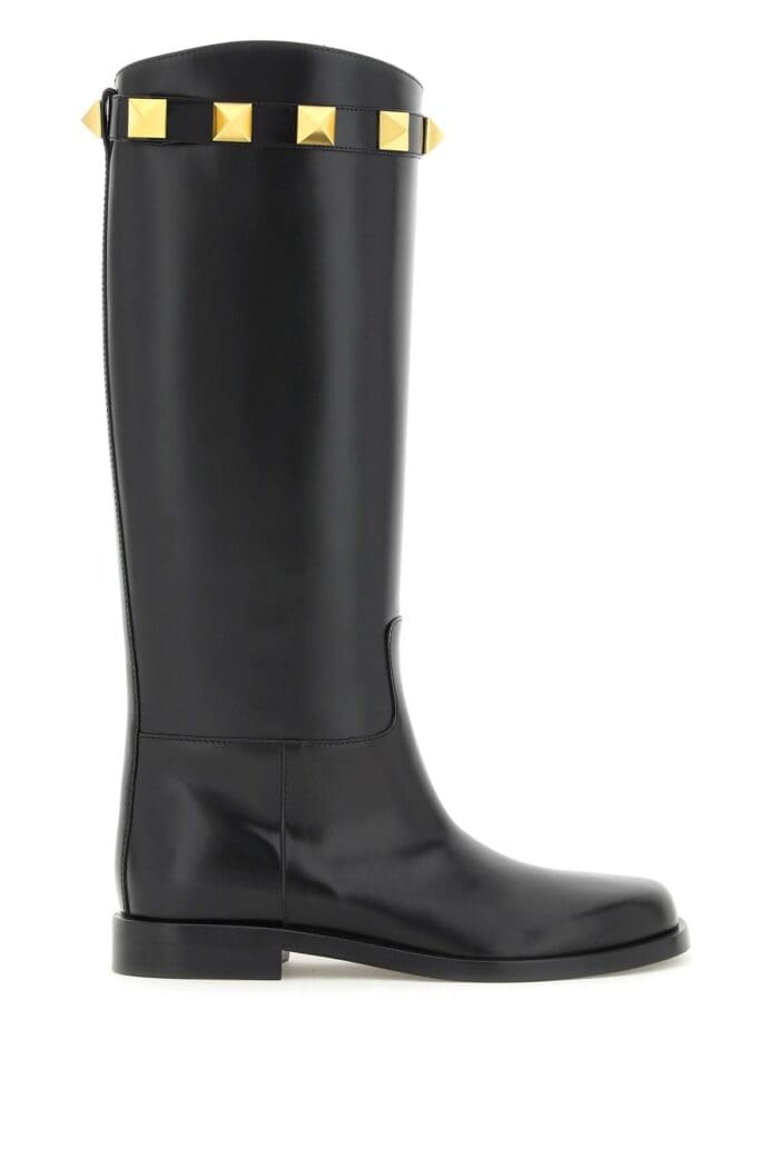 Valentino Garavani Roman Stud Knee-boots