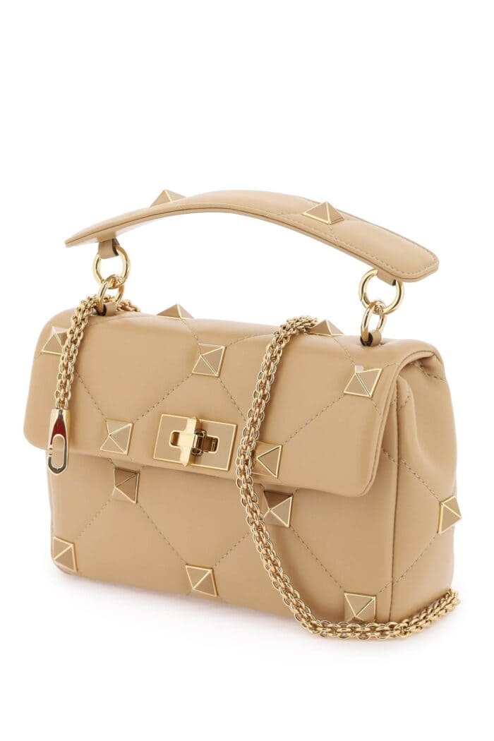 VALENTINO GARAVANI Roman Stud The Shoulder Bag Medium