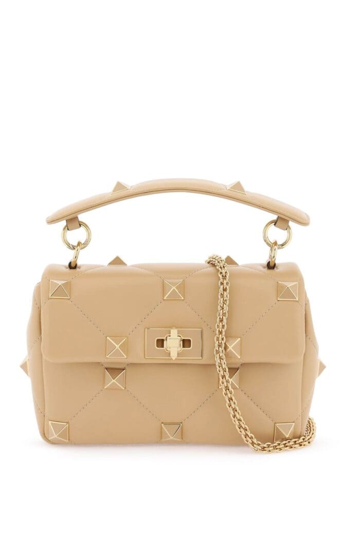 VALENTINO GARAVANI Roman Stud The Shoulder Bag Medium