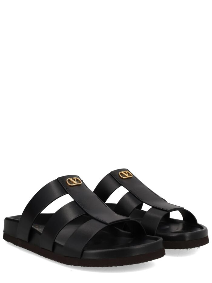 Valentino Garavani SANDALO SLIDE "STUDSHIELD"