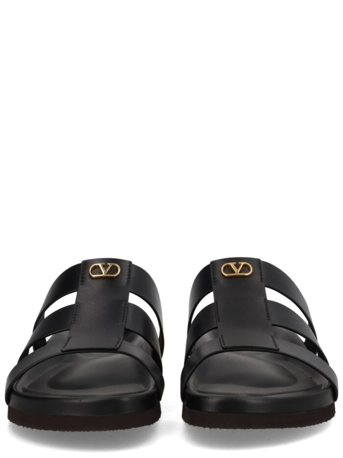 Valentino Garavani SANDALO SLIDE "STUDSHIELD"