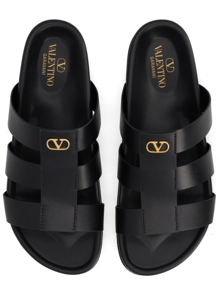 Valentino Garavani SANDALO SLIDE "STUDSHIELD"
