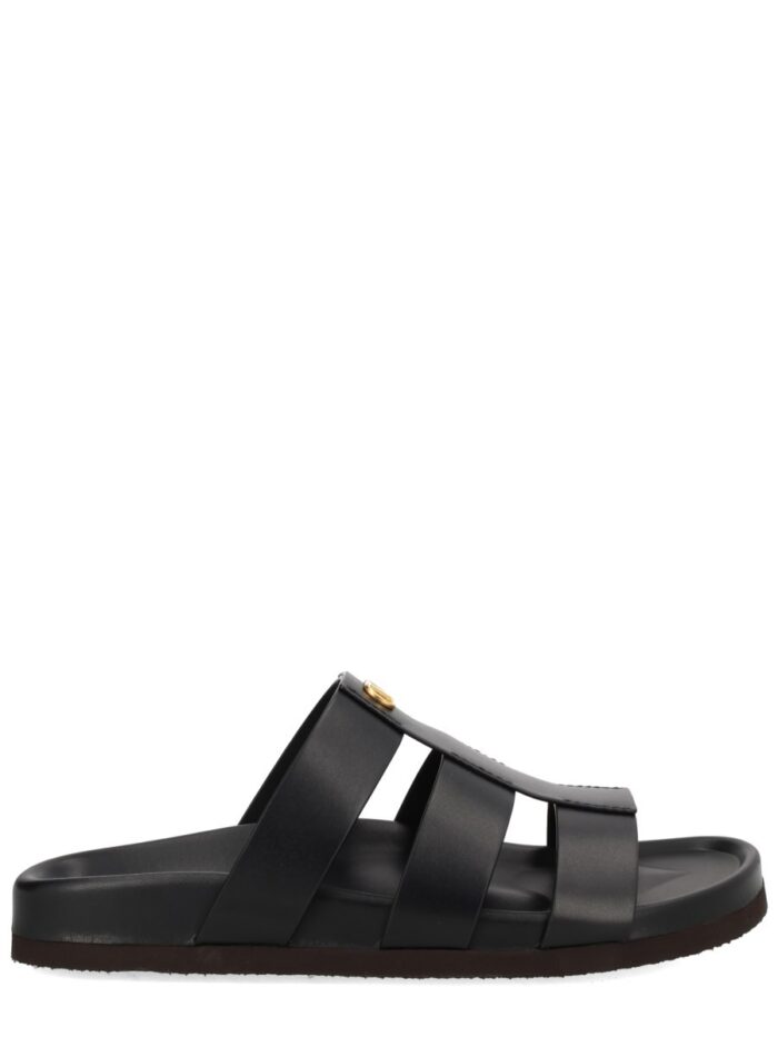 Valentino Garavani SANDALO SLIDE "STUDSHIELD"