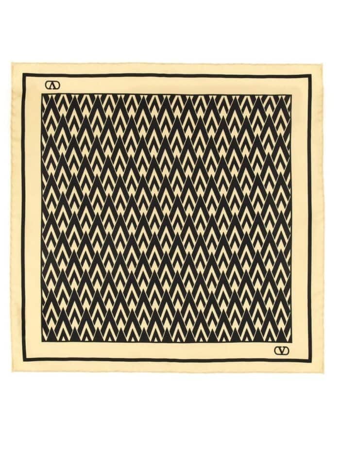 Valentino Garavani SILK TWILL SCARF