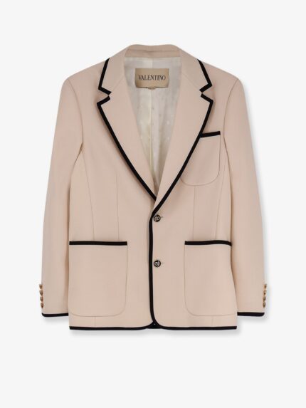 Valentino Garavani Single-breasted Virgin Wool Blazer