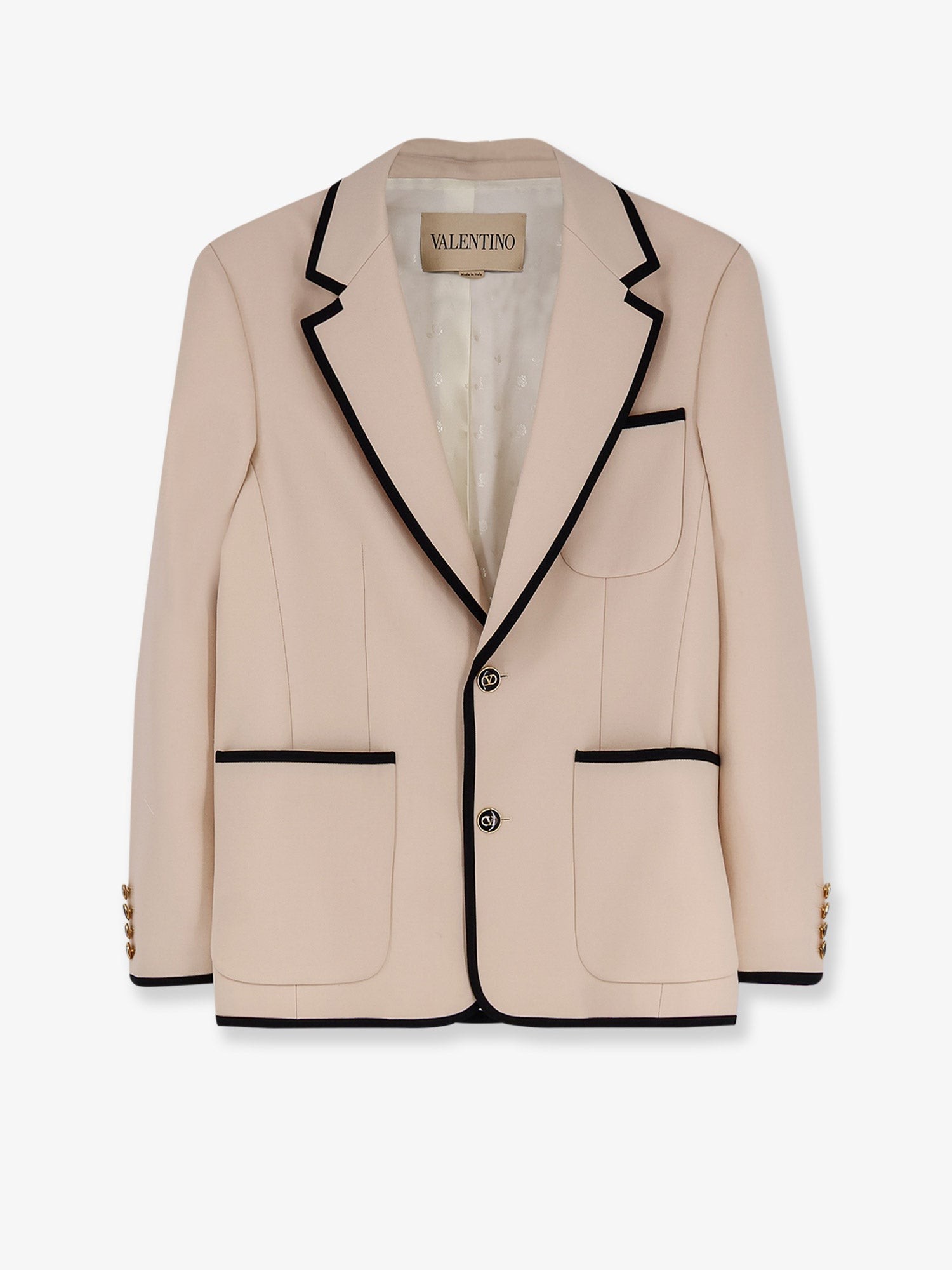 Valentino Garavani Single-breasted Virgin Wool Blazer