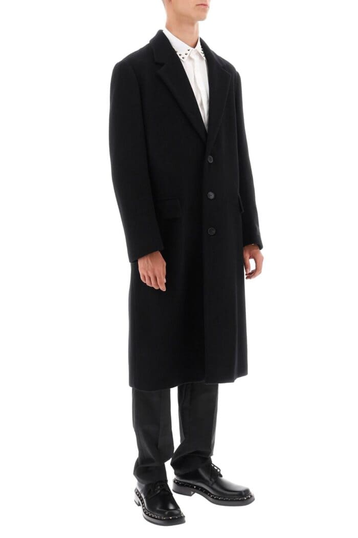 Valentino Garavani Single-breasted Wool Coat