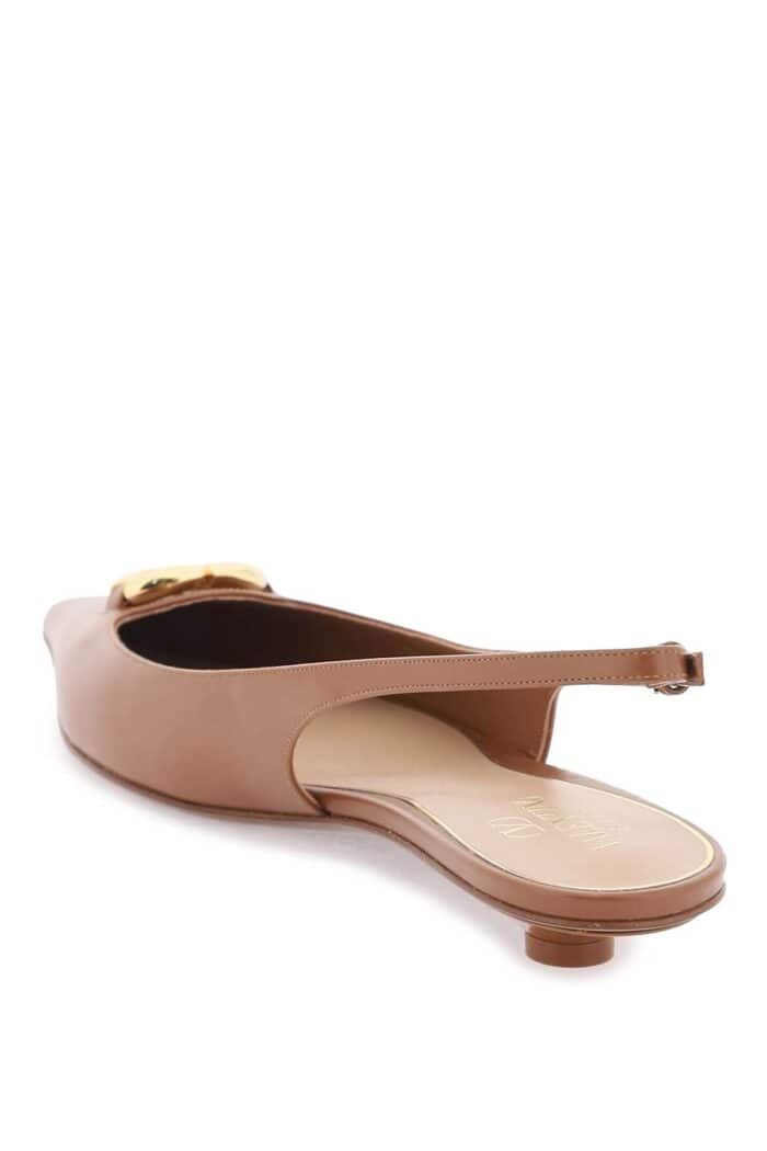 VALENTINO GARAVANI Slingback Vlogo Ballerina